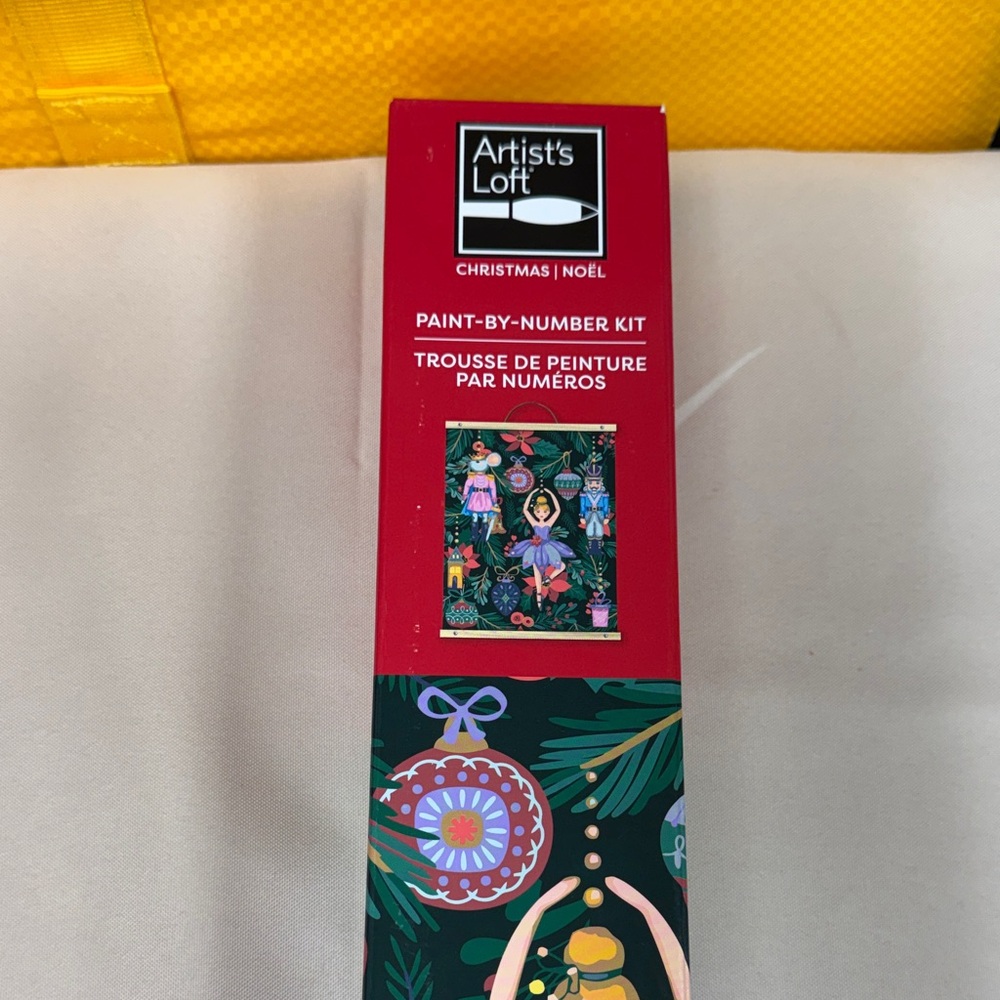 Artist's Loft Christmas Paint-By-Number Kit Ballerina Nutcracker ornaments DIY